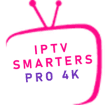 IPTV SMARTERS PRO 4K LOGO